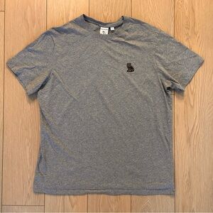 OVO Classic Grey T-shirt Black Owl Logo Size XL